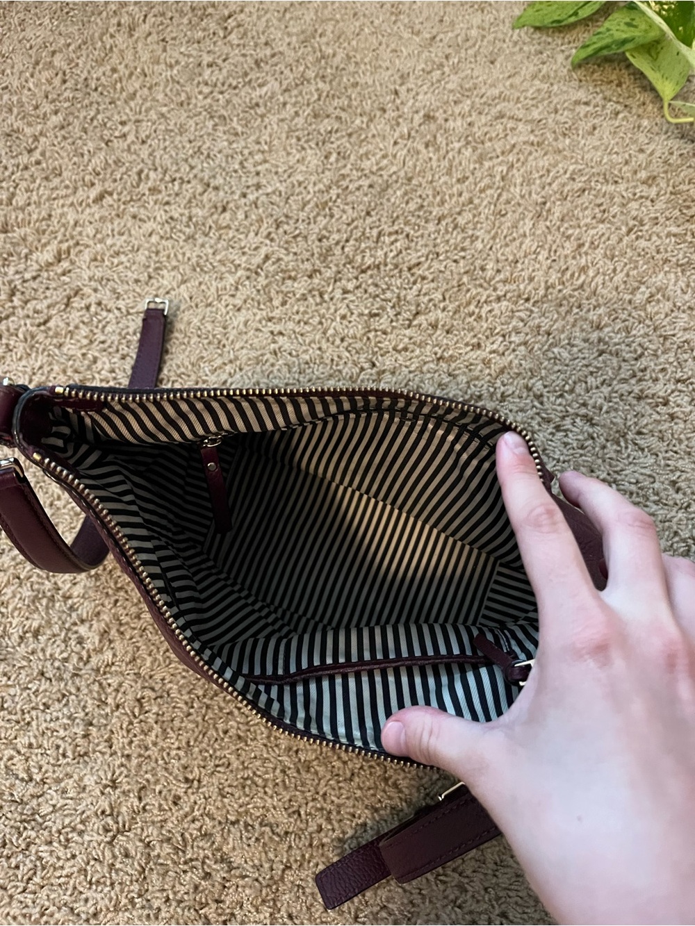 Kate Spade Purple Crossbody Purse - Picture 5 of 16